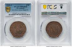 Westfalen 5 Centimes 1808 J auf der Auktion Heritage - 2. Februar 2023