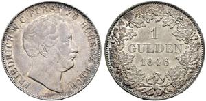 Hohenzollern-Hechingen Gulden 1846 auf der Auktion Sonntag - 7. Dezember 2023