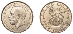 Wielka Brytania 1 szeląg 1921 na aukcji NOONANS - 11 lipca 2024