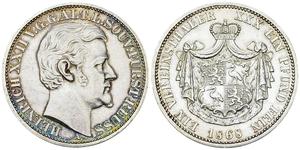 Reuß-Greiz Taler 1868 A auf der Auktion Auctiones - 15. September 2024