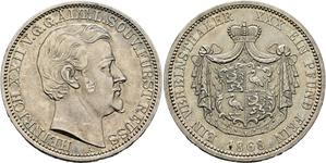 Reuß-Greiz Taler 1868 A auf der Auktion Leu - 10. Dezember 2024