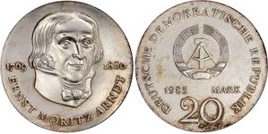 Niemcy 20 marek 1985 A "Ernst Moritz Arndt" na aukcji Teutoburger - 8 marca 2025