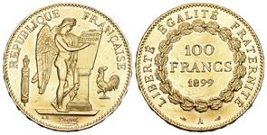 France 100 Francs 1899 A at auction Münzenonline - May 16, 2025