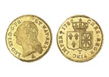 Франция Луидор 1786 T на аукционе Beaussant Lefèvre - 18 марта 2025