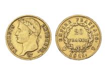 Франция 20 франков 1811 U на аукционе Beaussant Lefèvre - 18 марта 2025