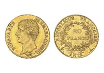 Франция 20 франков AN 12 (1803-1804) A "CONSUL" на аукционе Beaussant Lefèvre - 18 марта 2025
