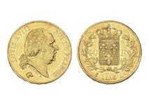 Франция 40 франков 1816 L на аукционе Beaussant Lefèvre - 18 марта 2025