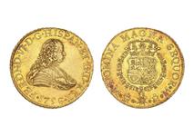 México 8 escudos 1756 Mo MM en subasta Beaussant Lefèvre - 18 de marzo de 2025