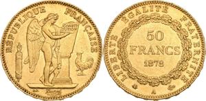 Франция 50 франков 1878 A на аукционе Maison R&C - 8 апреля 2025