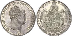 Prussia 2 Thaler 1856 A at auction WAG - April 6, 2025