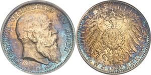 Deutschland 2 Mark 1907 "Baden" auf der Auktion MDC Monaco - 5. Juni 2025