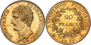Франция 20 франков AN 12 (1803-1804) A "CONSUL" на аукционе MDC Monaco - 5 июня 2025