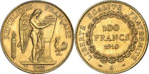 France 100 Francs 1910 A at auction MDC Monaco - June 5, 2025