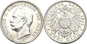 Deutschland 2 Mark 1911 G "Baden" auf der Auktion Busso Peus - 30. April 2025