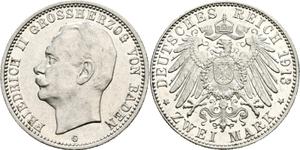 Deutschland 2 Mark 1913 G "Baden" auf der Auktion Busso Peus - 30. April 2025