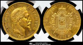 Frankreich 100 Francs 1864 A auf der Auktion Auction World - April 20, 2025