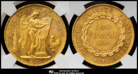 France 100 Francs 1899 A at auction Auction World - April 20, 2025