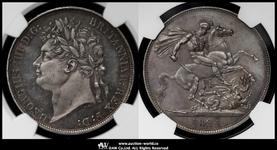 United Kingdom Crown 1821 BP at auction Auction World - April 20, 2025