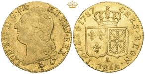 Франция Луидор 1787 A на аукционе Oslo Myntgalleri - 11 мая 2025