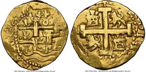 Peru 8 Escudos 1749 L R at auction Heritage - May 14, 2025