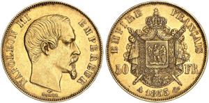 France 50 Francs 1855 A at auction Grün - May 14, 2025
