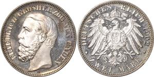 Deutschland 2 Mark 1902 G "Baden" auf der Auktion Höhn - 22. Mai 2025