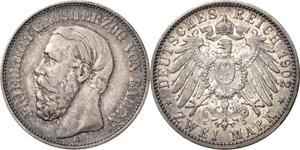 Deutschland 2 Mark 1902 G "Baden" auf der Auktion Höhn - 22. Mai 2025