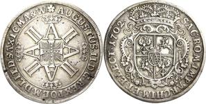 Poland Thaler 1702 "Order of the Dannebrog" at auction Höhn - May 24, 2025