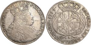 Polska Talar 1754 EDC "Koronny" na aukcji Höhn - 24 maja 2025