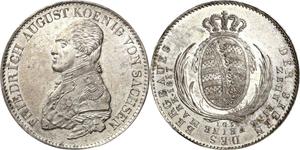 Saxony-Albertine Thaler 1817 I.G.S. "Mining" at auction Höhn - May 24, 2025