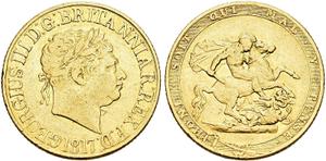 United Kingdom Sovereign 1817 at auction SINCONA - May 28, 2025