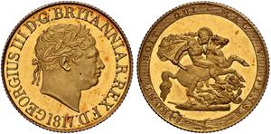 United Kingdom Sovereign 1817 at auction Numismatica Ars Classica - May 20, 2025