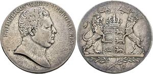 Württemberg Taler 1812 I.L.W. auf der Auktion Sonntag - 27. Mai 2025