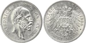 Deutschland 2 Mark 1896 A "Anhalt" auf der Auktion WAG - 11. Mai 2025
