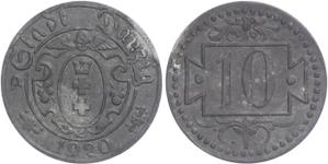 Polen 10 Pfennig 1920 "Kleine 10" auf der Auktion WAG - 11. Mai 2025