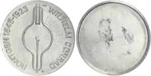 Germany 5 Mark 1970 "Wilhelm Röntgen" at auction WAG - May 11, 2025