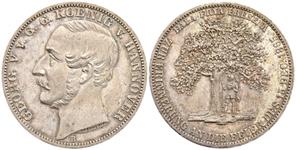 Ганновер Талер 1865 B "Святой день Фризии" на аукционе Künker - 24 мая 2025