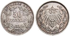 Deutschland 50 Pfennig 1903 A auf der Auktion Künker - 24. Mai 2025