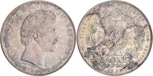 Baviera Tálero 1837 "Orden Benedictina" en subasta Gärtner - 3 de junio de 2025