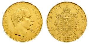 France 50 Francs 1855 A at auction Bolaffi - June 6, 2025