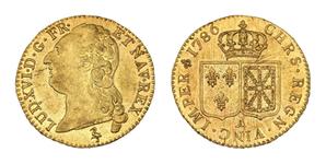 Франция Луидор 1786 A на аукционе Beaussant Lefèvre - 11 июня 2025