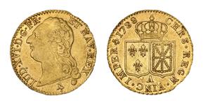Франция Луидор 1788 A на аукционе Beaussant Lefèvre - 11 июня 2025