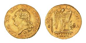 France Louis d'Or 1793 A at auction Beaussant Lefèvre - June 11, 2025