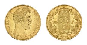 Франция 20 франков 1826 Q на аукционе Beaussant Lefèvre - 11 июня 2025