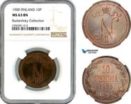 Finland 10 Pennia 1900 at auction Pegasus Auctions - June 8, 2025