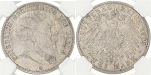 Deutschland 2 Mark 1903 G "Baden" auf der Auktion Goudwisselkantoor veilingen - 10. Juni 2025