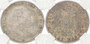 Deutschland 2 Mark 1907 G "Baden" auf der Auktion Goudwisselkantoor veilingen - 10. Juni 2025