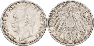 Deutschland 2 Mark 1911 G "Baden" auf der Auktion Goudwisselkantoor veilingen - 10. Juni 2025