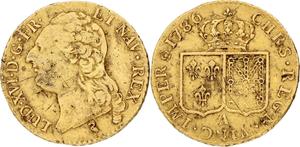 Франция Луидор 1786 A на аукционе Goudwisselkantoor veilingen - 10 июня 2025