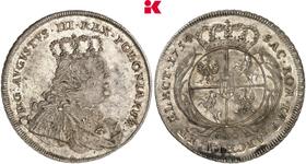Polska Talar 1754 EDC "Koronny" na aukcji Künker - 5 lipca 2025
